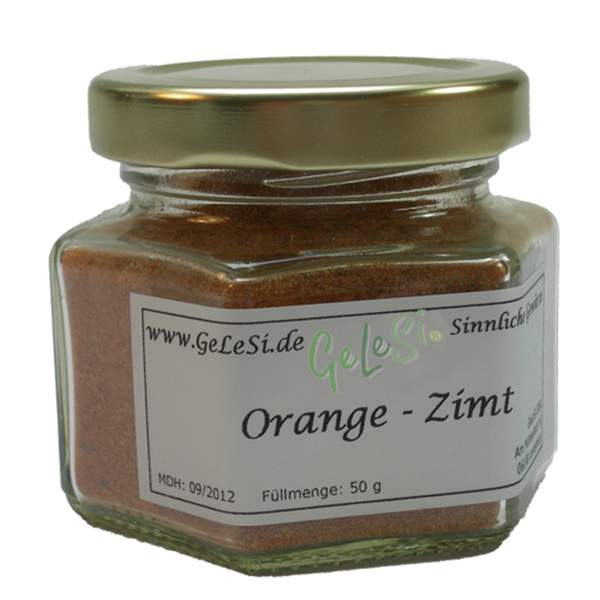 Orange-Zimt Grill Trockenmarinade