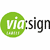 Firmenlogo - via:sign labels e.K.