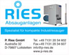 P. Ries Hochleistungs-Industriestaubsauger Absauganlagen