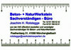 Beton- und NaturWerkstein Sachverständigenbüro