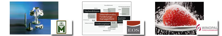 Industrieanlagen-Reinigung, Forderungsmanagement, Messgeräte