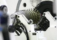 Typischer Fall für das hochtourige Auswuchten: Rotoren von Dampf- und Gasturbinen werden  auf Auswuchtmaschinen von Schenck RoTec nahe ihrer Betriebsdrehzahl ausgewuchtet.