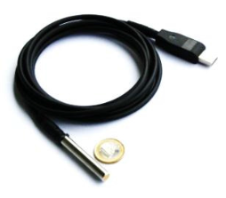 USB Feuchte-Temperatur-Taupunkt Sensor UFT75 RH 1,8%