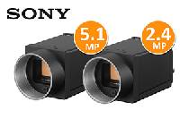 Sony XCG-CG: Neues Sony GigE-Vision-Kamera-Duo für alle Anwendungen von VGA bis 5 MP.
