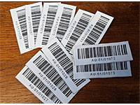 gewebte Barcode-Labels - woven barcode labels