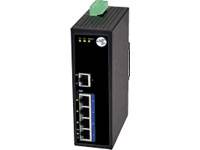 Industrial Ethernet PoE Switch für 12V oder 24V DC Umgebung